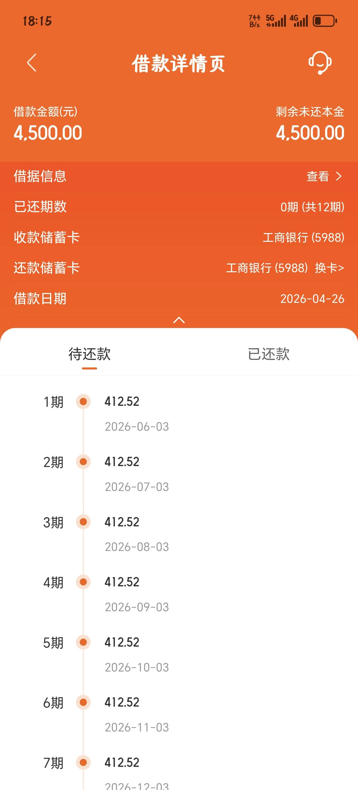 小花钱包4.26号申请的，5.3号刚到。众邦放的款。卡的24


81 / 作者:qpi / 