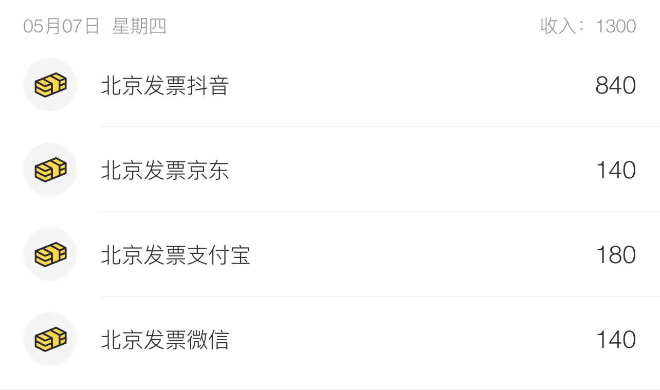 上个月才开始玩发票，赶上末班车了老哥们。


2 / 作者:温暖. / 