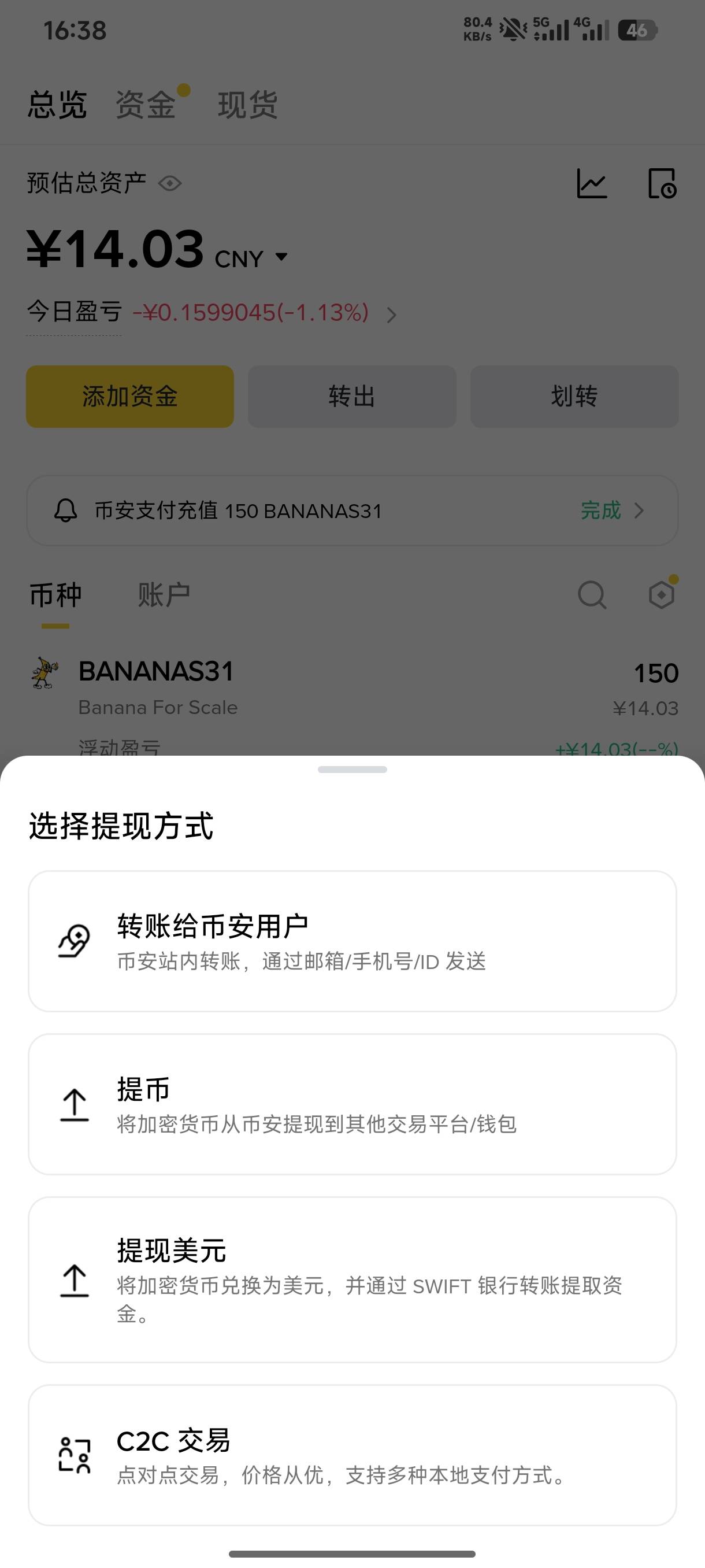 怎么变现呀？老哥们

24 / 作者:半丷半 / 