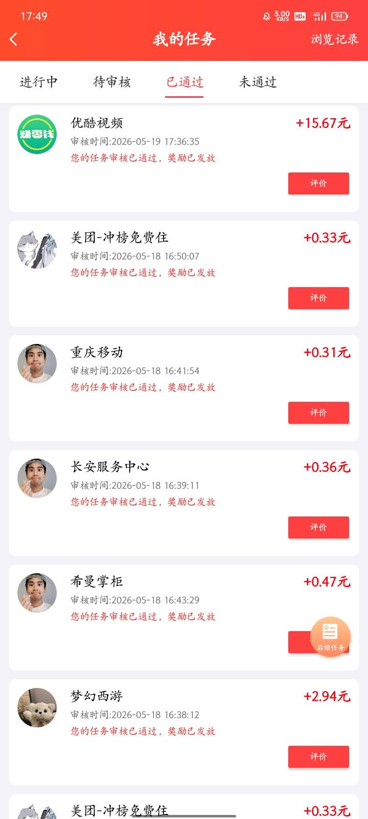 今天没人饿肚子了吧随便提交都过人人5个号75毛到手

63 / 作者:广东小啾啾 / 