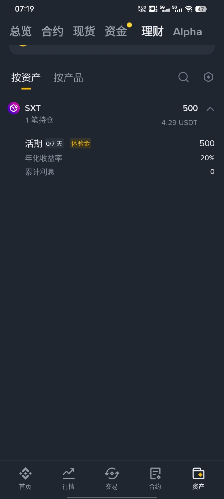 bn真是扣b，面值本金4.2，20%年化，七天体验，预计收益0.1U，还没有一个广子值钱

32 / 作者:扶苏Il / 