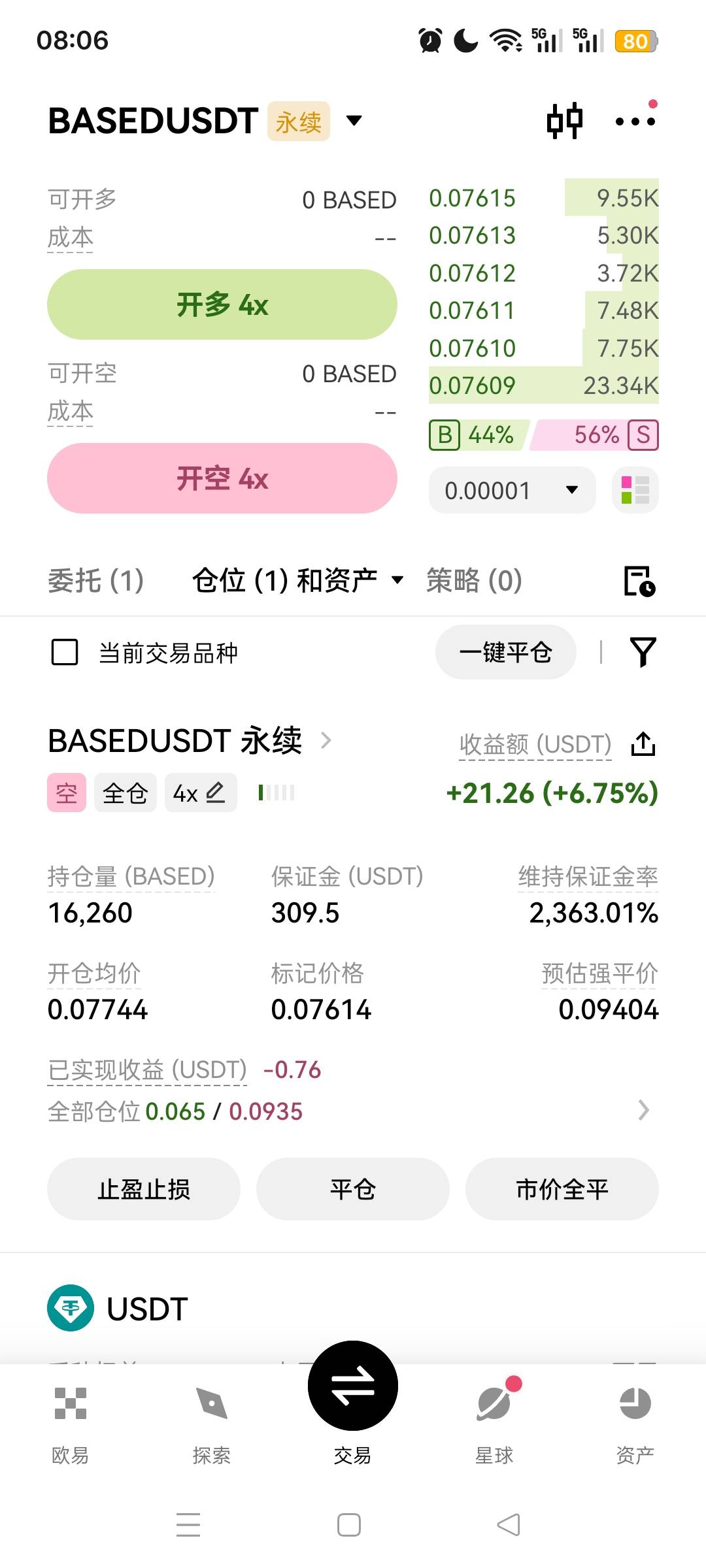 被T住了，昨天差一点爆了紧急增加保证金


77 / 作者:无羊毛111 / 