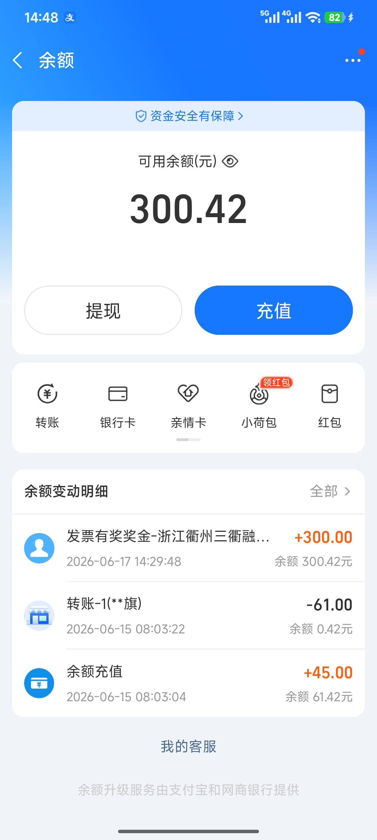 天降300大毛，不用看广告了

45 / 作者:努力前行三个 / 