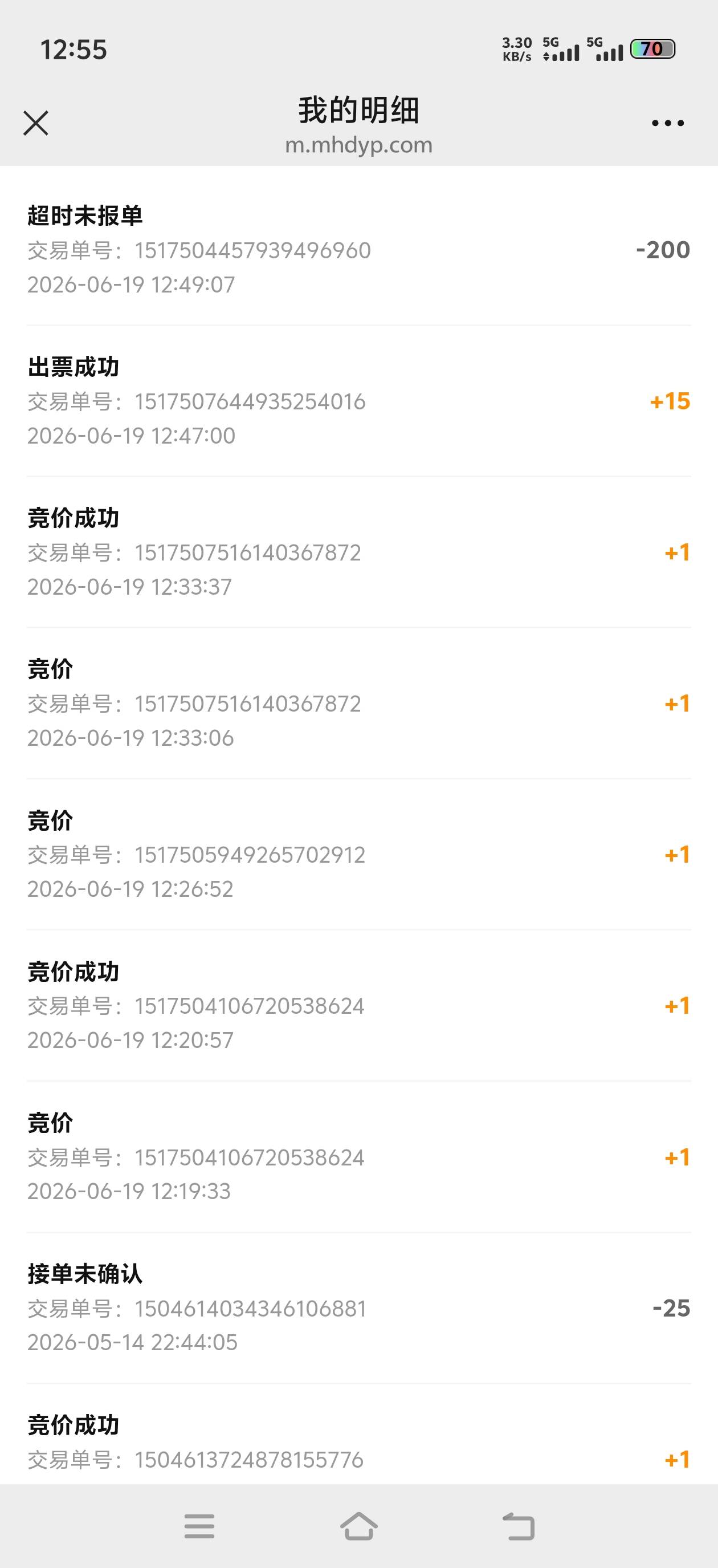 擦，被江苏工会坑了，超时了都没出票，扣我200分，现在分是负的了

40 / 作者:gzc544264755 / 
