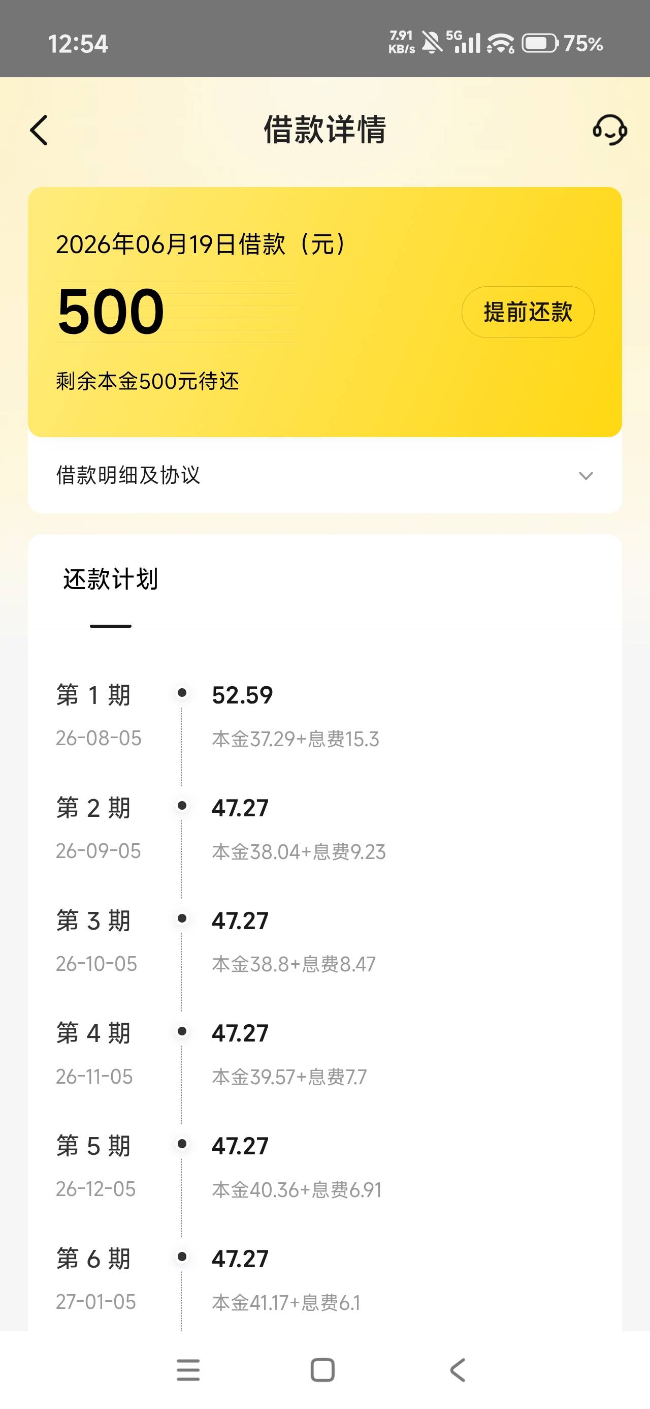 美团出的马上金融给了500。目前ykd当逾。



75 / 作者:一切皆梦 / 