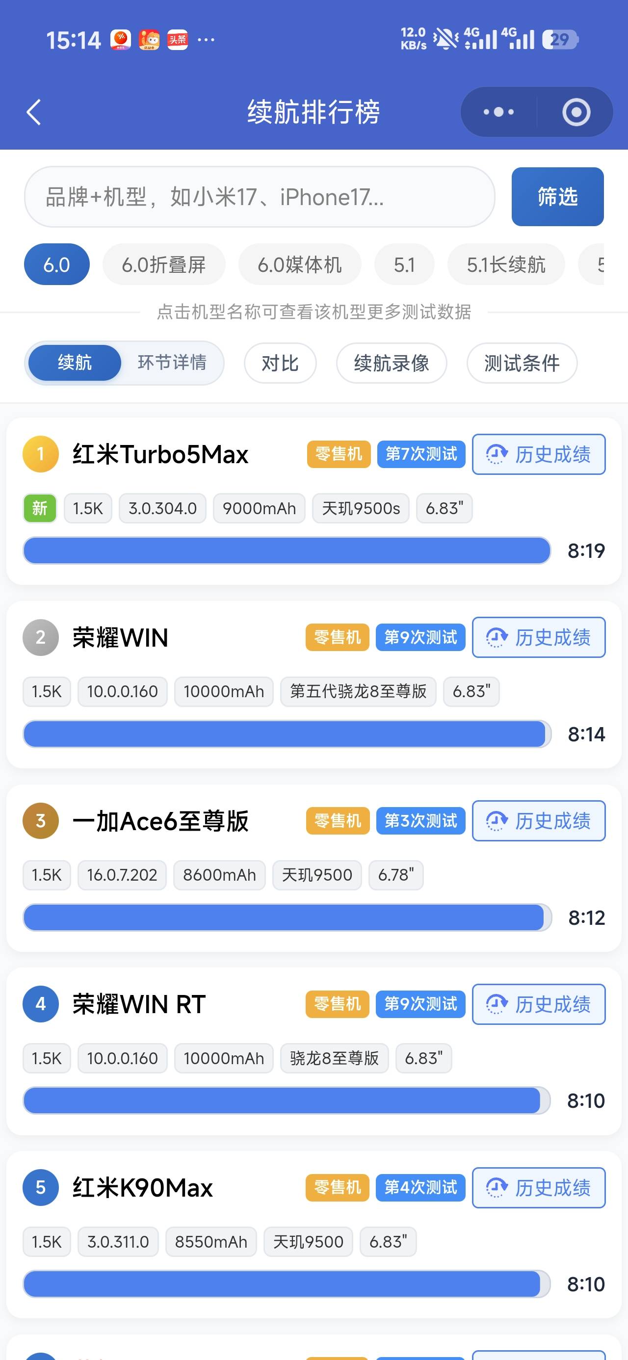 有没有老哥用过这个手机，虽然是天机处理器，但他用的是9000毫安的大电池，完全可以弥43 / 作者:沉默_是金 / 