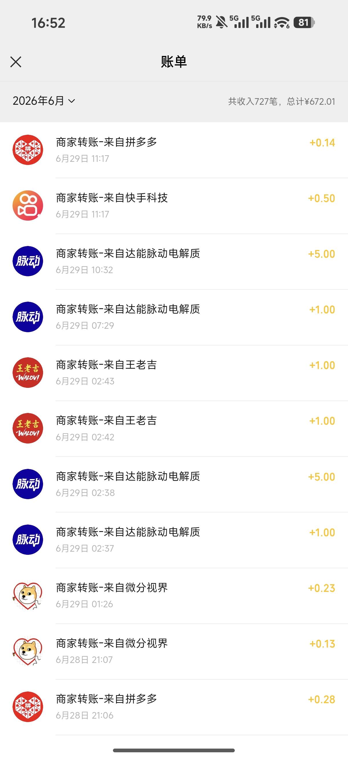 这个月马上结束了，算了一下这个月收入太意外了，大号1个月广告毛670＋小号半个月广告5 / 作者:想上岸168 / 