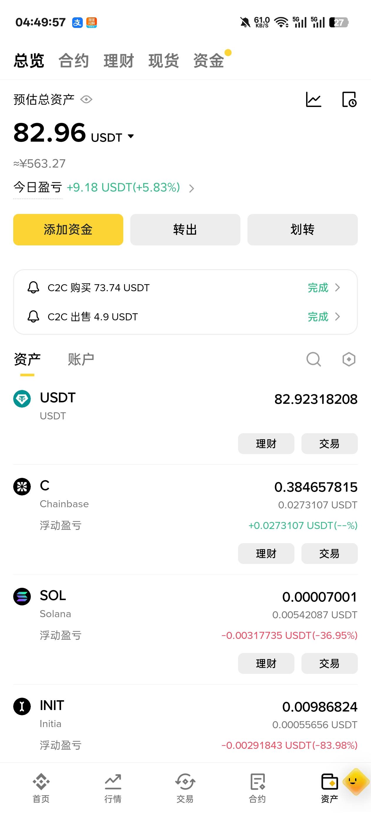 仓位是不是开大了我c

87 / 作者:温暖5188 / 