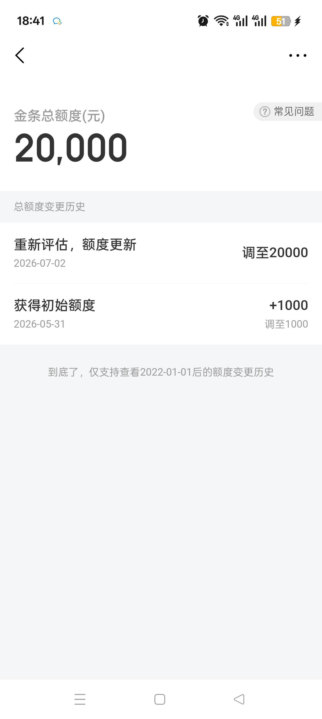我擦，踩狗屎了，金条上个月出了1000额度借款失败，今天进去看了一下，涨到2万额度，56 / 作者:预判哦 / 