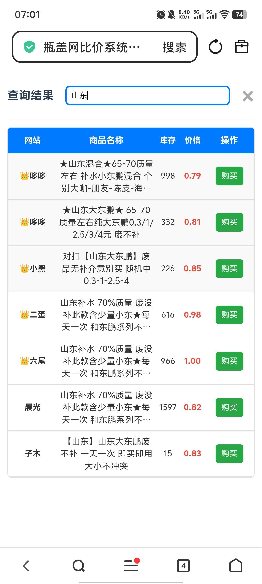 老哥们，东鹏降价到0.21了，可以冲，4个4，2个2.5，连1都没有

81 / 作者:破百哥 / 