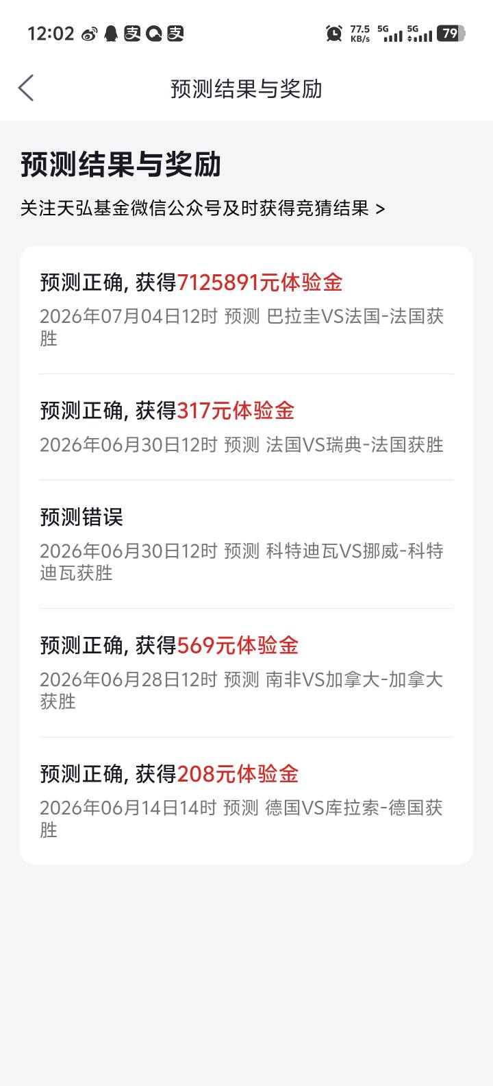 天弘基金玩不起了，712万改成713哈哈哈




84 / 作者:叉烧包 / 