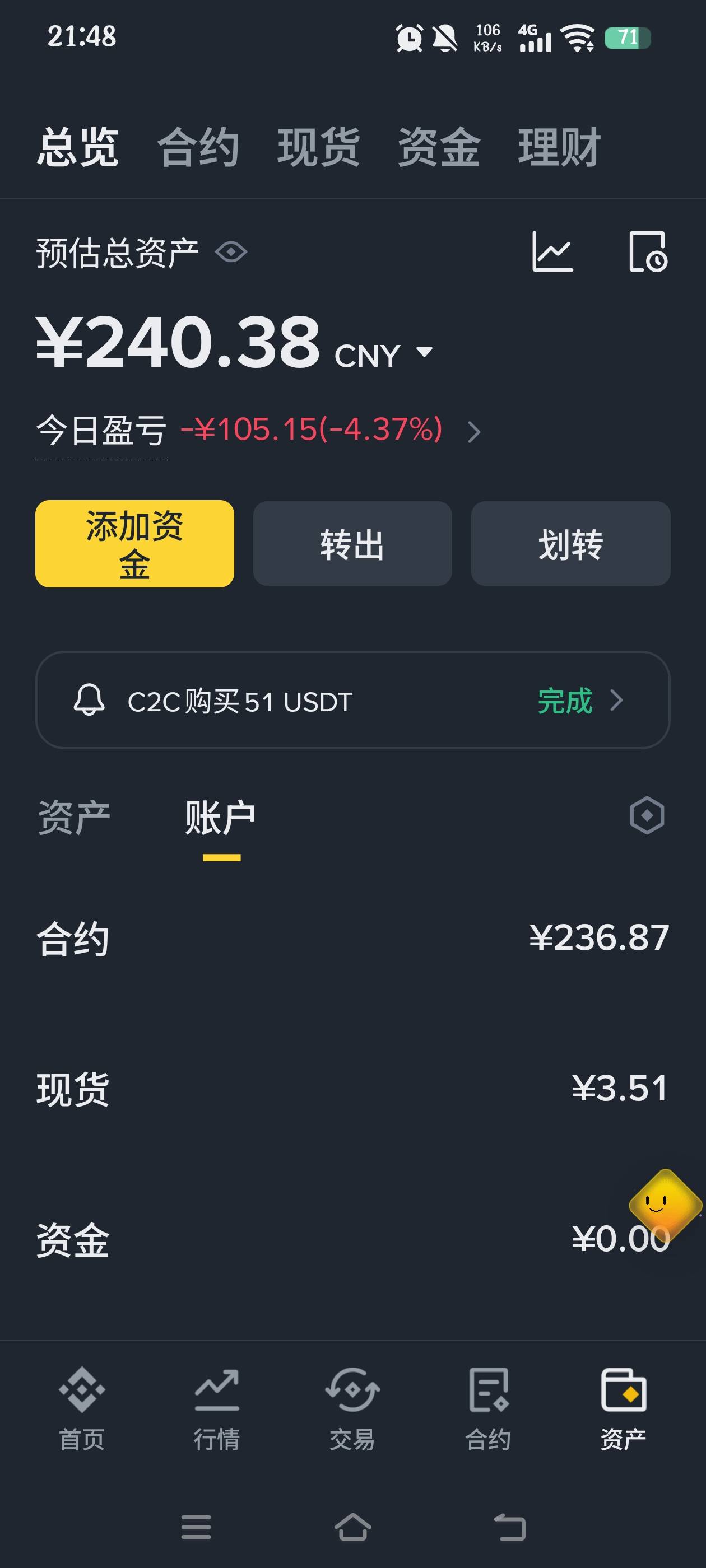 牛B，我认了，刚好打我止损再跌，真不是人玩的


46 / 作者:究极风暴龙王 / 