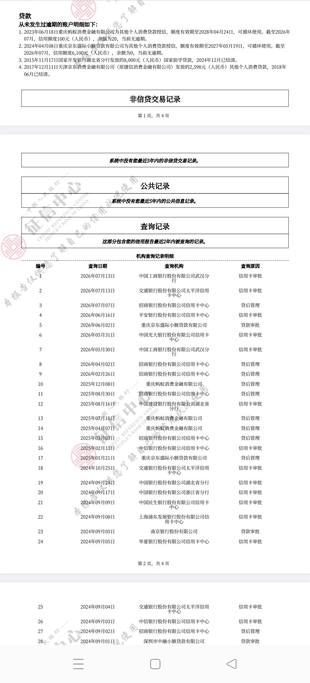 刚才打工行电话查询工行信用卡被拒的原因，最近一次说我各行信用卡总额度合适不给我批47 / 作者:二九六 / 