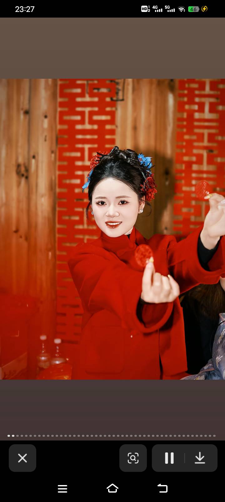 无意中刷到你今年结婚的视频，哎

9 / 作者:爱你一万年不变 / 