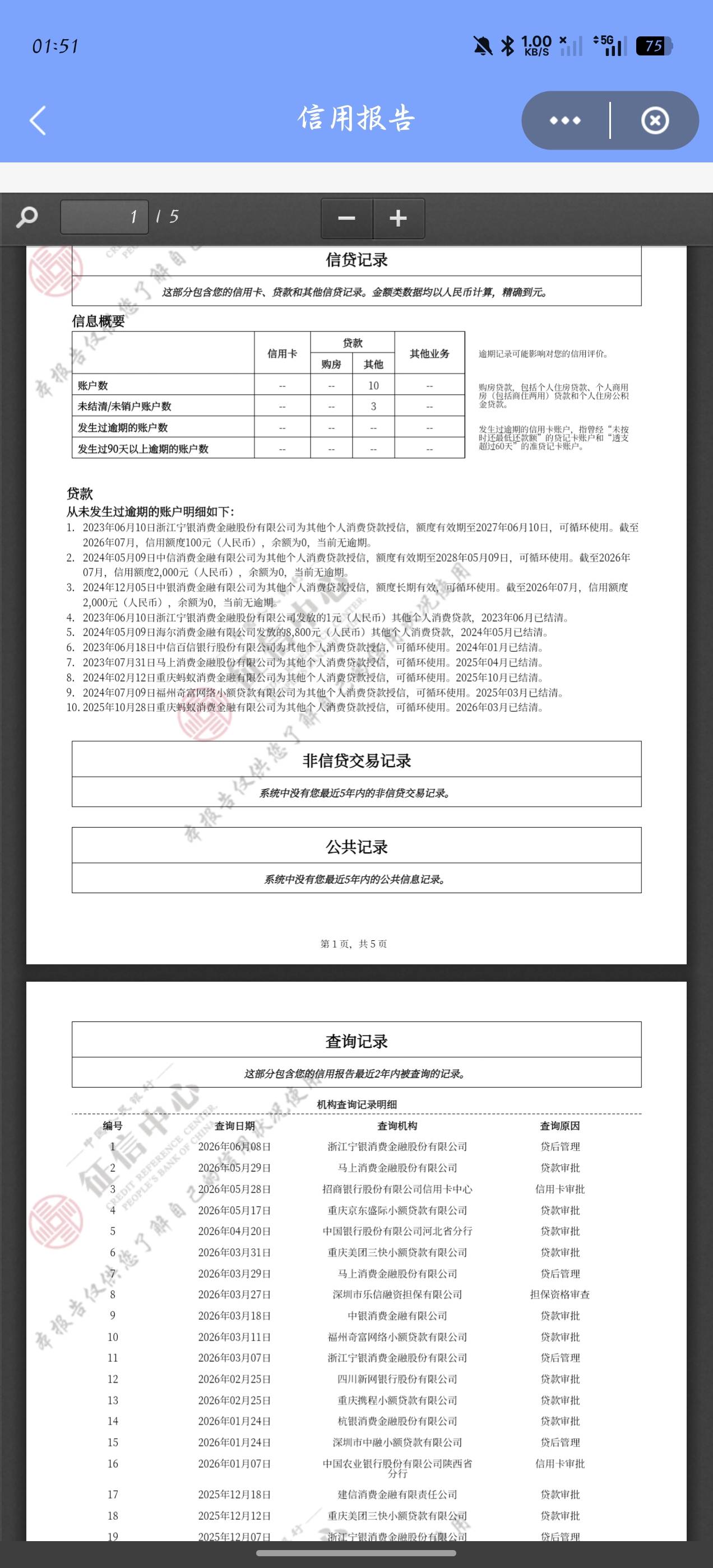 老哥们这征信能下张信用卡吗 有没有懂的说下这征信咋样


14 / 作者:卡农第一首负 / 