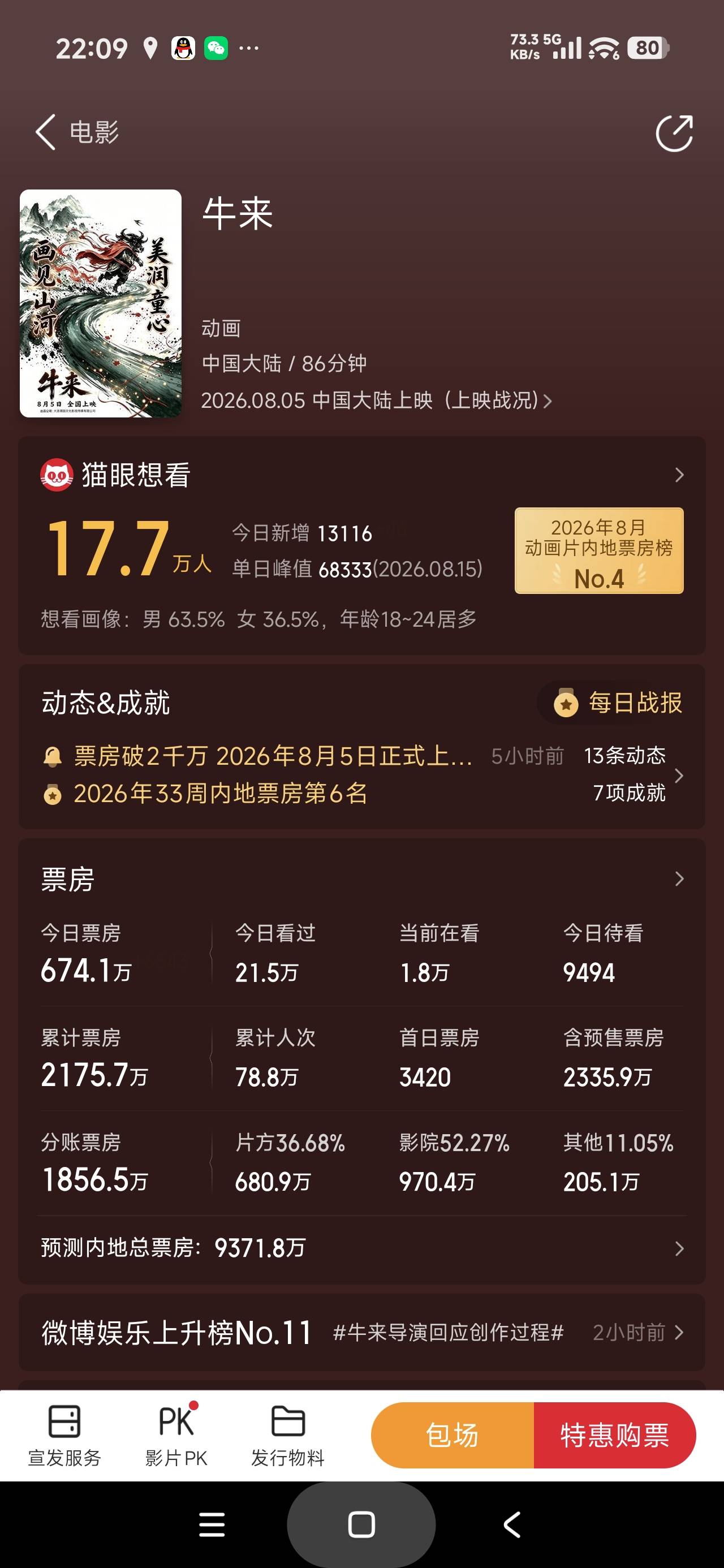 给你们说一个冷知识，电影龙标只审核有没有夹带私货，其他的一律不审核，所以《牛来》74 / 作者:富士山下147 / 