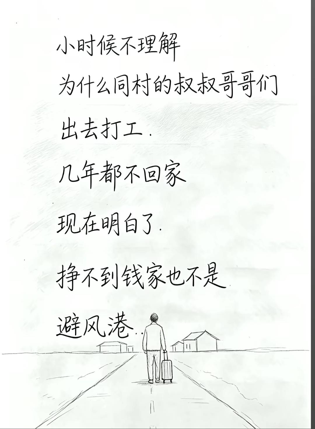 四年没回家了

96 / 作者:老哥们丨 / 
