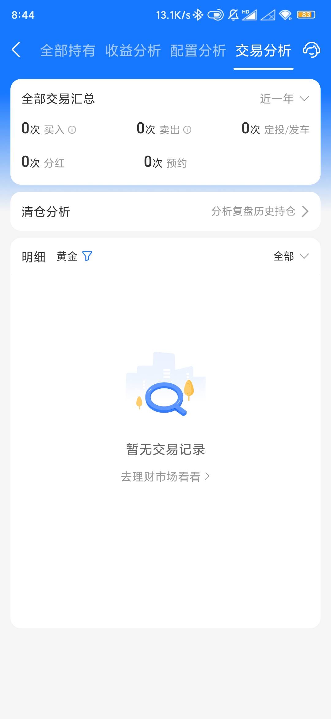 黄金提取那个基金后，到处都找不到记录，怎么回事


46 / 作者:你听风在吹ik / 