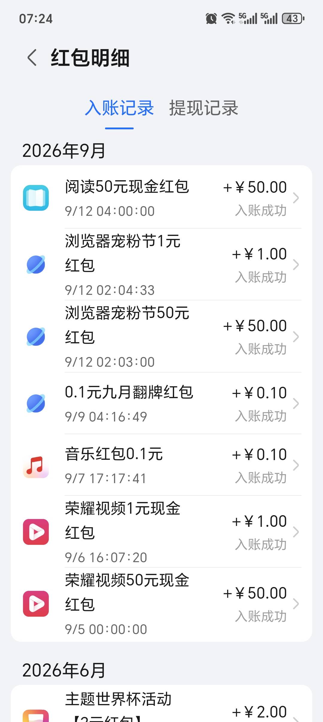 用了几年荣耀，下载游戏中了一个50e卡，传奇给了50红包，加上这次的150，广子基本不报78 / 作者:大头绿衣d / 