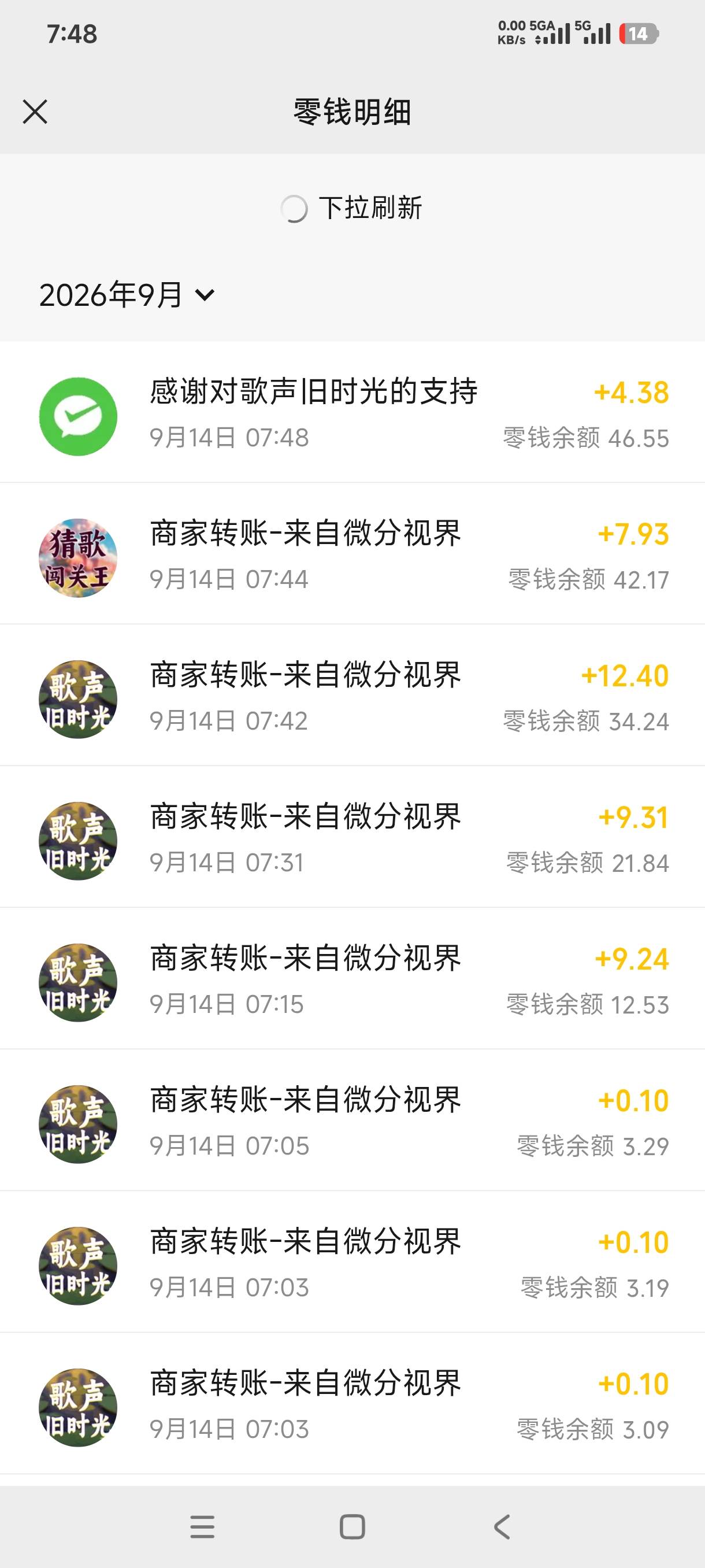 燃尽了看广告50分钟左右薅43毛基本上5-8毛一个9秒广 不知道是不是频繁提现原因最后边63 / 作者:阿狸酱紫啊 / 