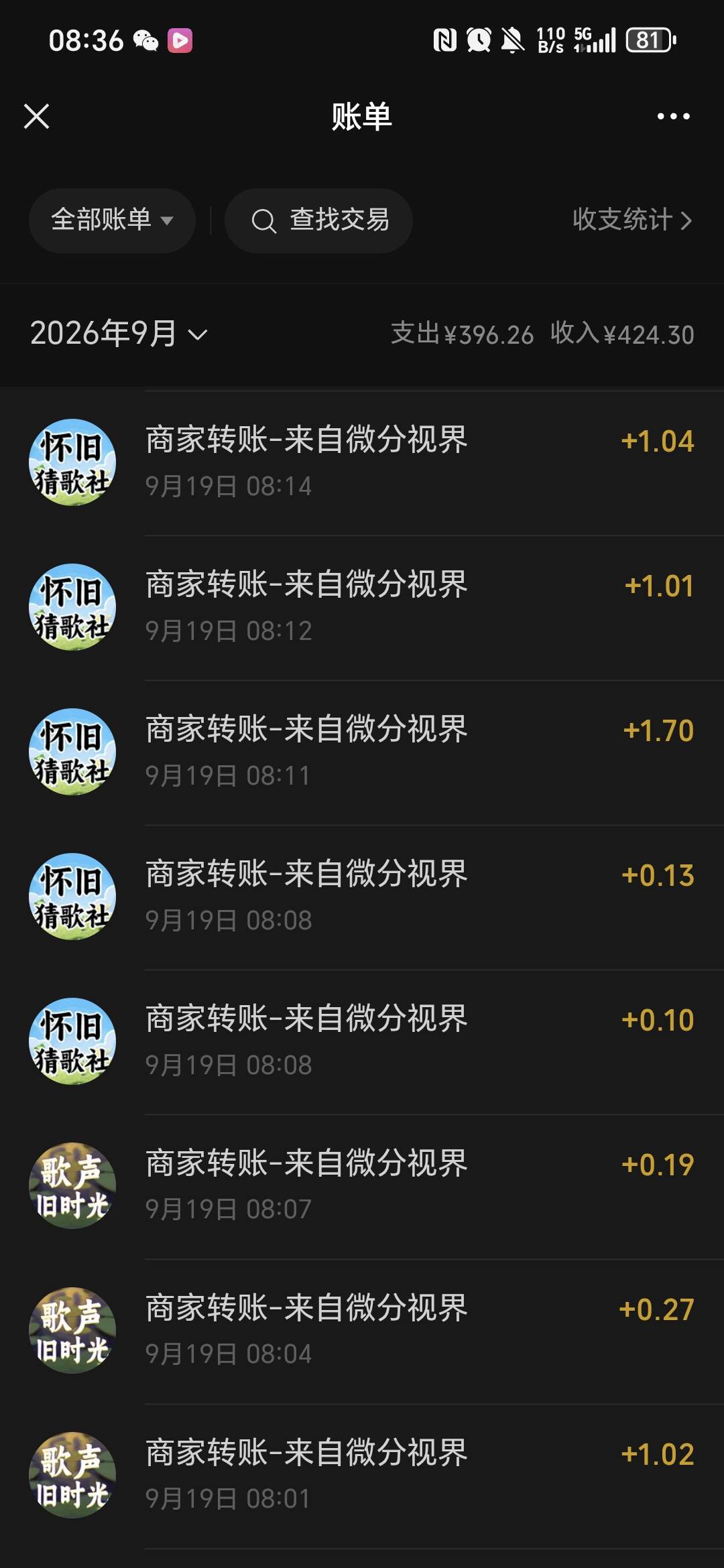 猜歌系还可以，大黑机加穿山甲广前几个都是大包，差不多前两个满包后面慢慢掉，半个小94 / 作者:阿西吧＆ / 
