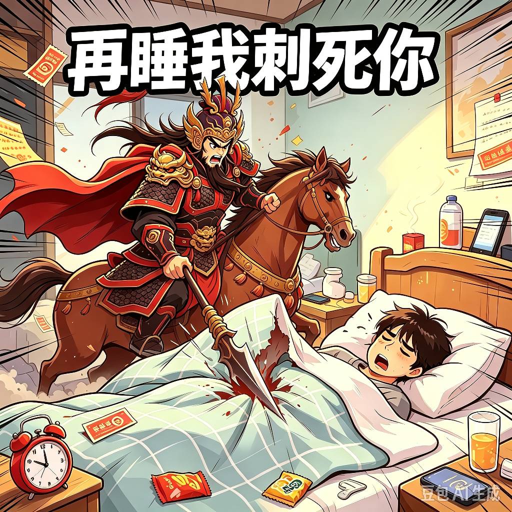 班老友日日通宵捱夜，日头就瞓大觉，鼻鼾声震天响。
日日挂住薅羊毛，通宵达旦唔肯休81 / 作者:卡农大元帅 / 