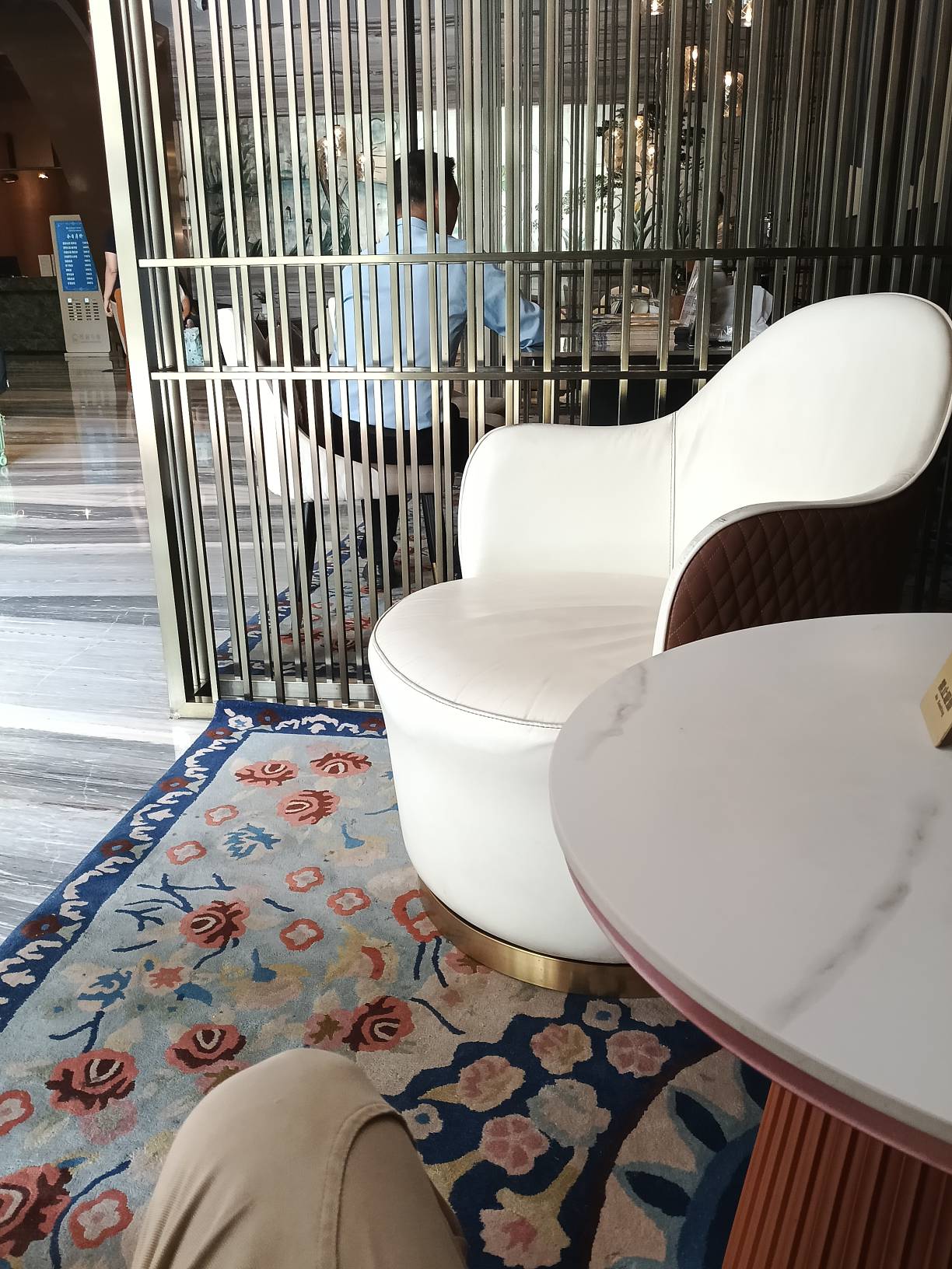 老哥们太热了，酒店大堂吹一下空调


30 / 作者:一条小麻蛇啊 / 