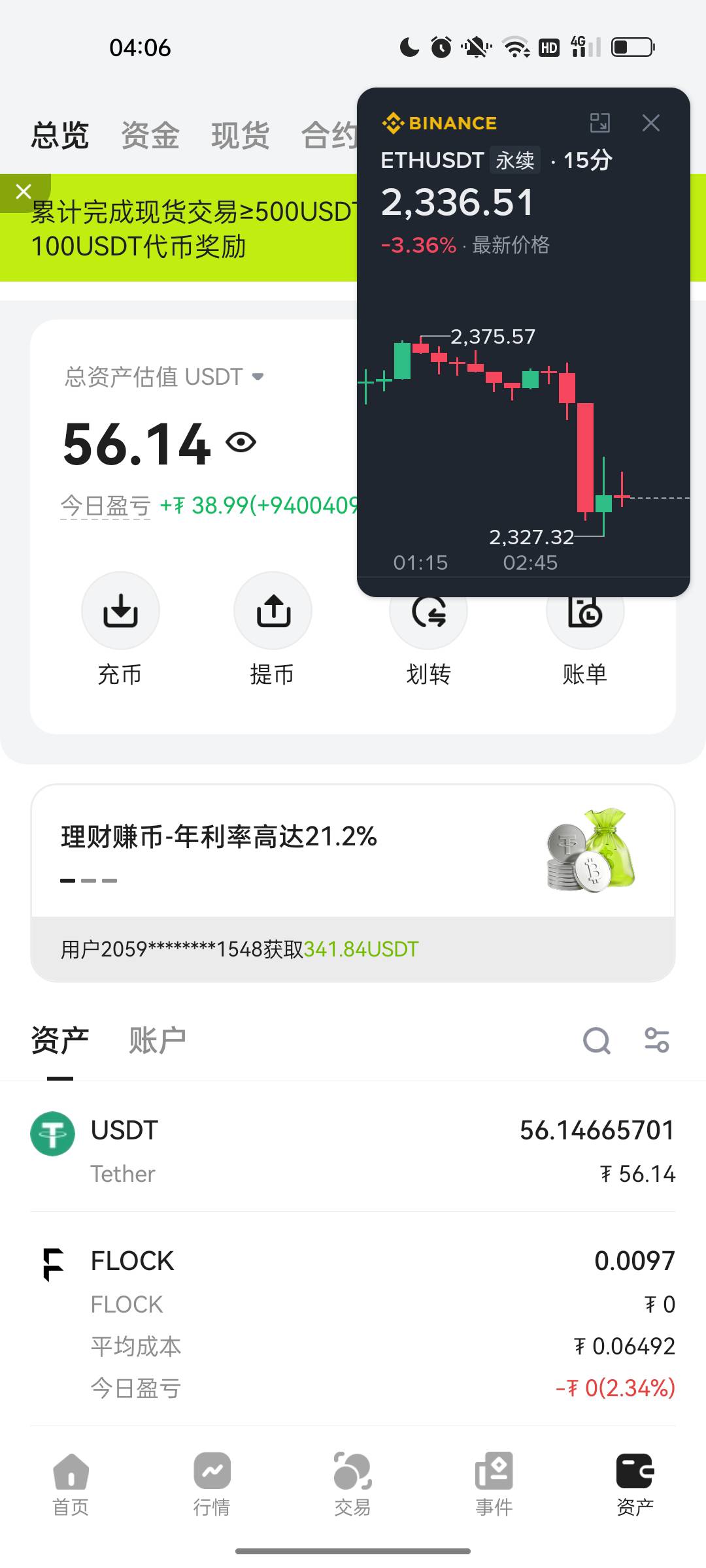 虽然野鸡但是比币安容易17刀赚38刀，买了10单全中，要是梭哈发了


60 / 作者:夏天悄悄告诉你 / 