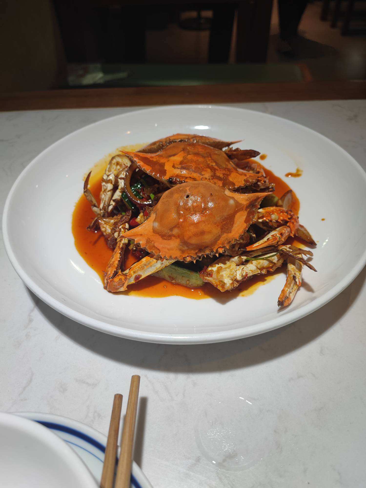 吃饭了，还以为是梭子蟹，结果是棱子蟹不过看起来还行，4.1毛秒杀，值了

1 / 作者:小目标。 / 