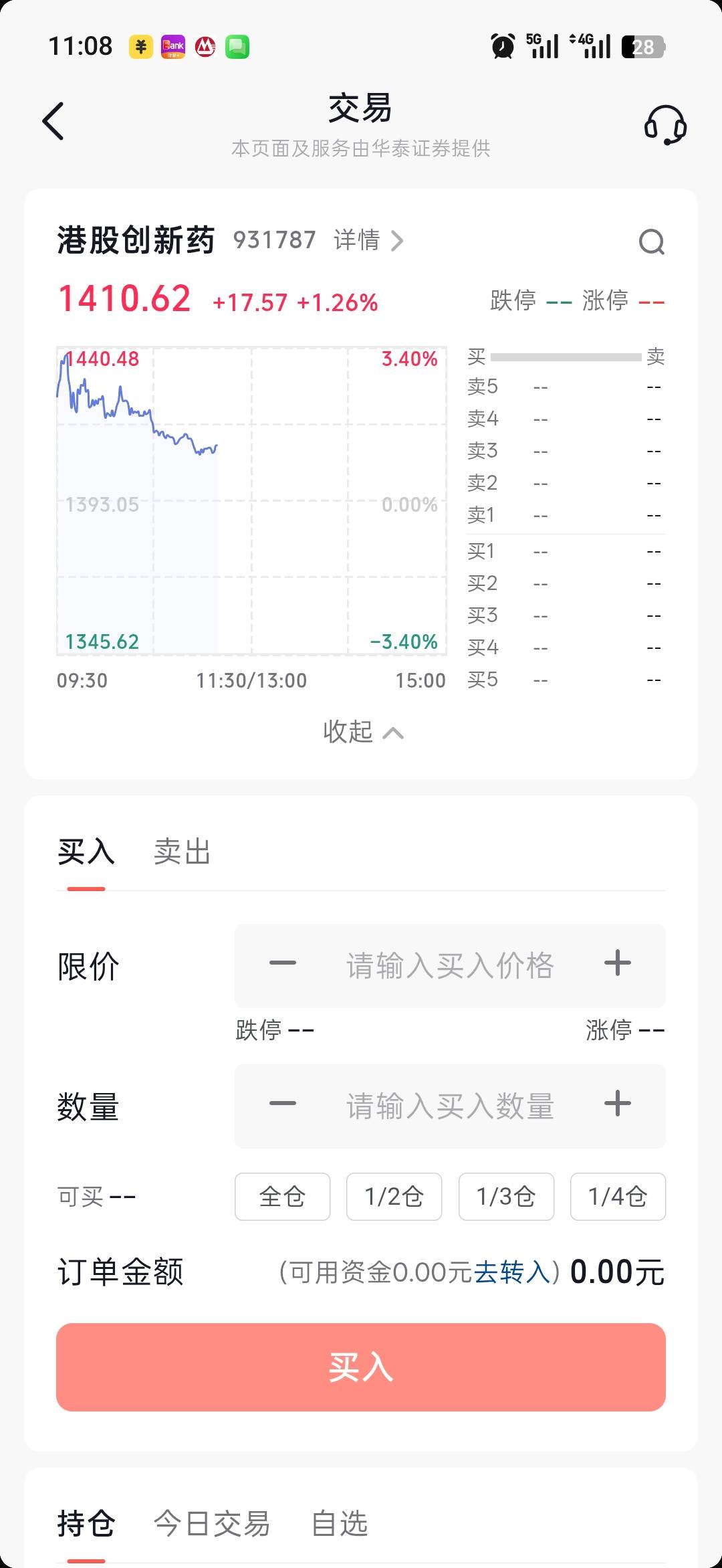 拿下拿下抖音理财80+30，入口点抖音理财进去，买港股159259创新药，秒买秒领秒卖秒提68 / 作者:爱根本停不下来 / 